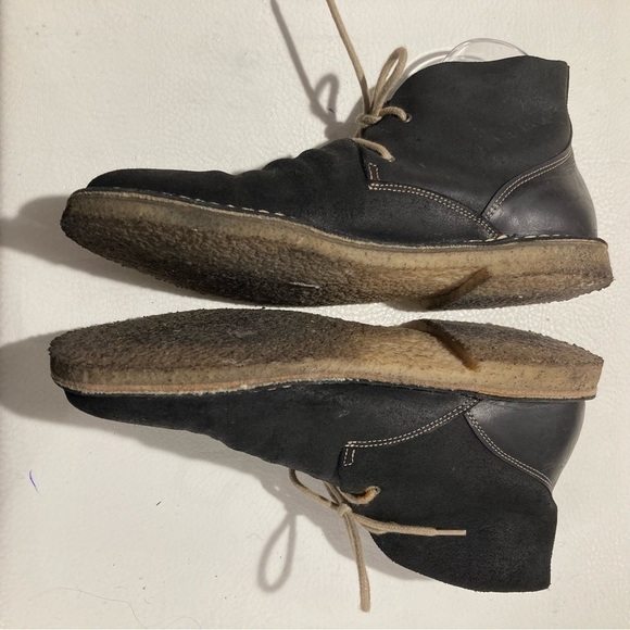 GRAVITY POPE Sz 40 Chukka Lace Up Leather Rubber Soles  Boots - Picture 5 of 11